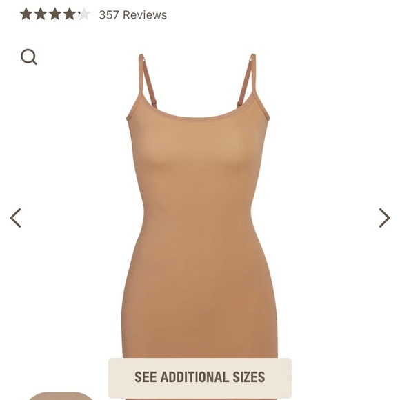 SKIMS- FITS EVERYBODY SLIP DRESS - Picture 2 of 4
